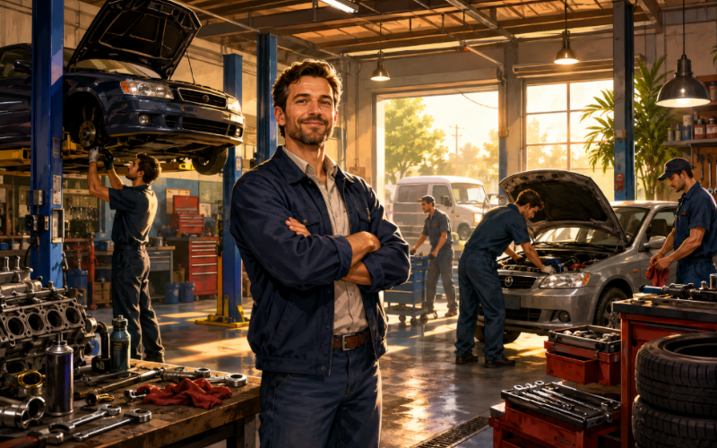 Cover image: Car Repair Shop