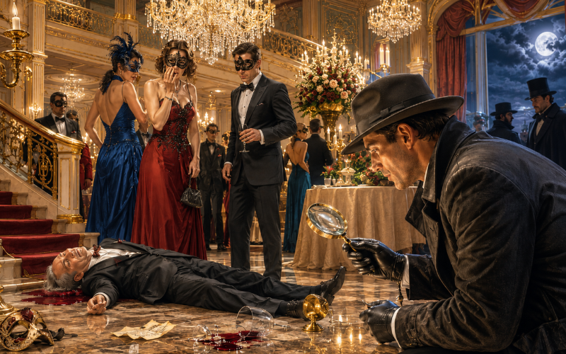 Coverbild: Detektivspiel: Gala-Mord